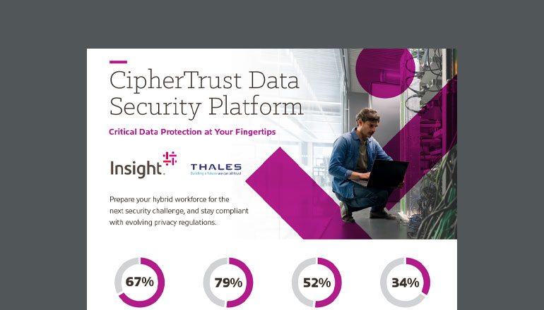 Article Protect Sensitive Data with the CipherTrust Data Security Platform by Thales  Image