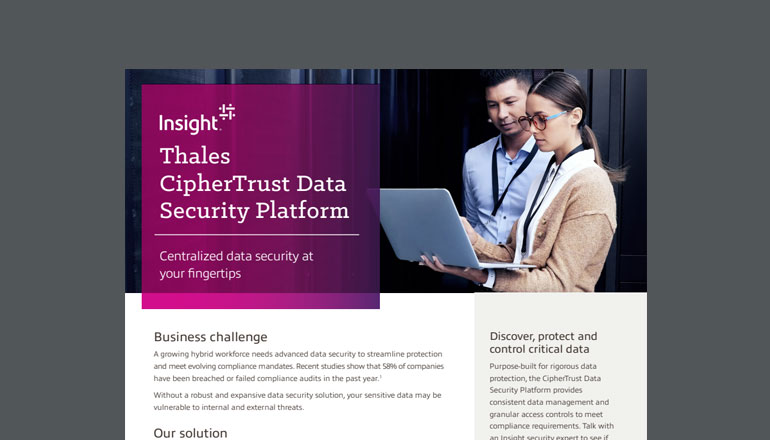 Article CipherTrust Data Security Platform Image